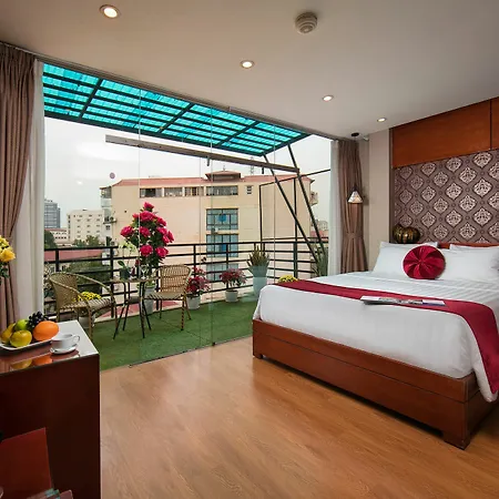 Hanoi Lotus Boutique Hotel Exterior photo